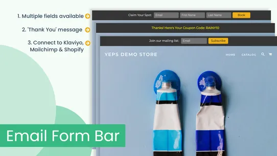 Yeps Announcement Bar, Banners screenshot