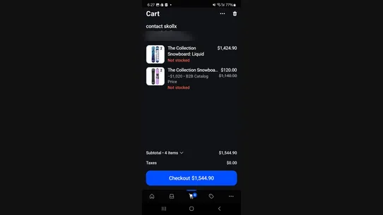SkollX B2B Catalog for POS screenshot