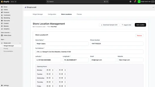 ShopLocatr screenshot