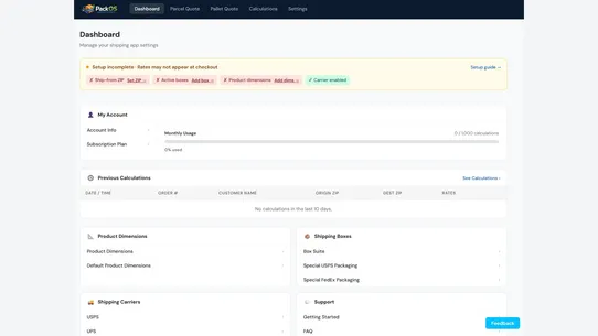 PackOS Pack screenshot