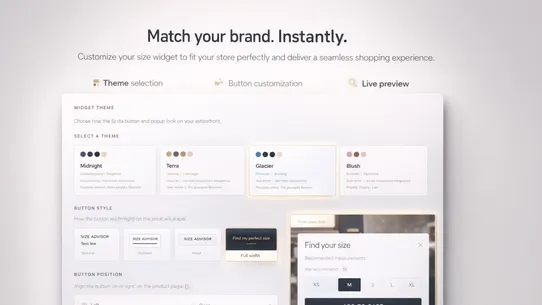 Size Advisor Pro screenshot