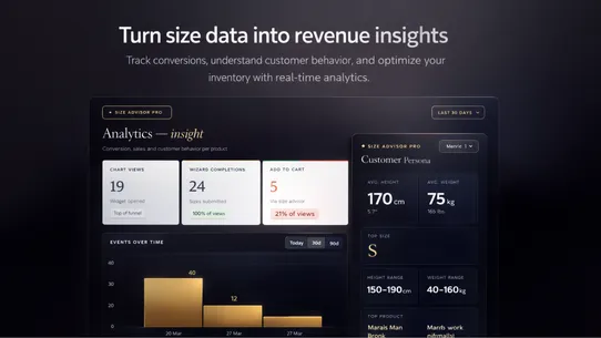 Size Advisor Pro screenshot