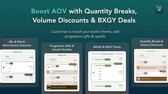 AS: Upsells &amp; Bundles App screenshot