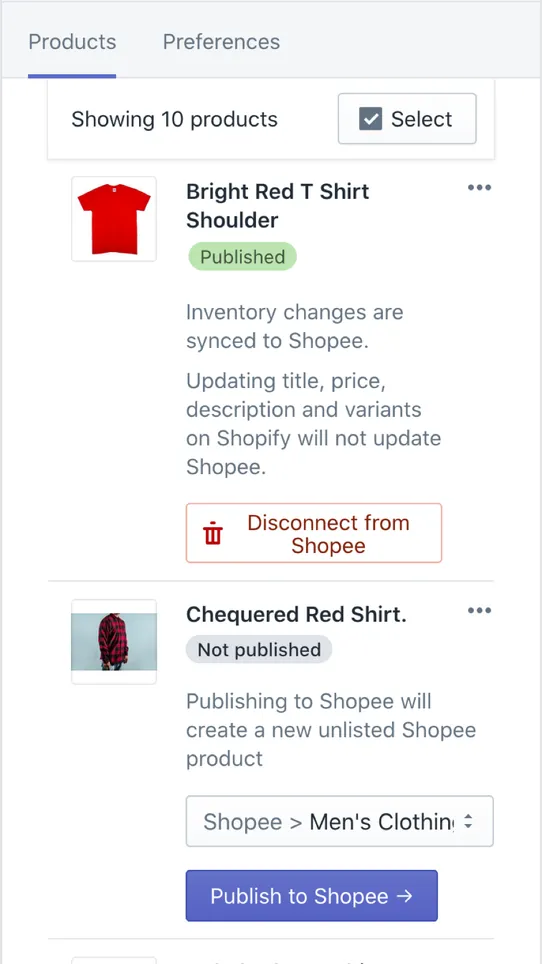 Easy Shopee &amp; Lazada screenshot