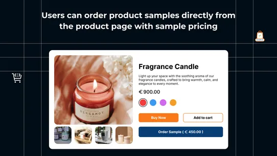 Milople Sample Order screenshot
