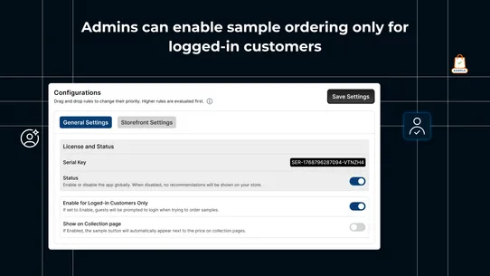 Milople Sample Order screenshot