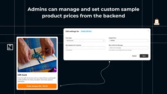Milople Sample Order screenshot
