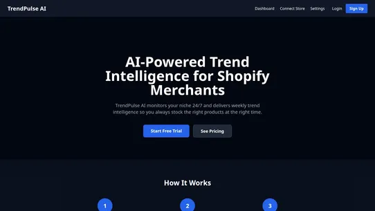 TrendPulse AI screenshot