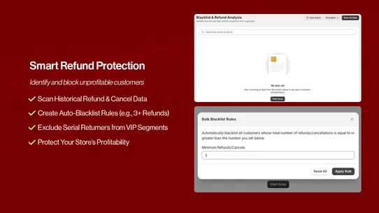 Nova ‑ Customer Segments screenshot