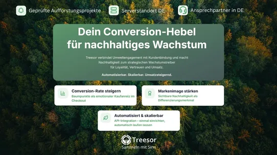 Treesor Baum Bonusprogramm DE screenshot