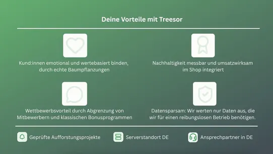 Treesor Baum Bonusprogramm DE screenshot