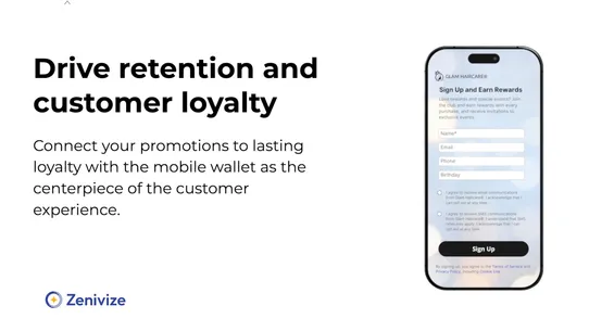 Zenivize: Wallet Incentives screenshot