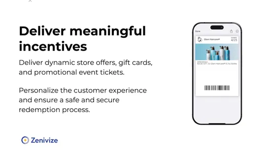 Zenivize: Wallet Incentives screenshot