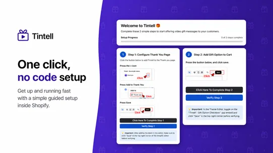 Tintell ‑ Video Gift Notes screenshot