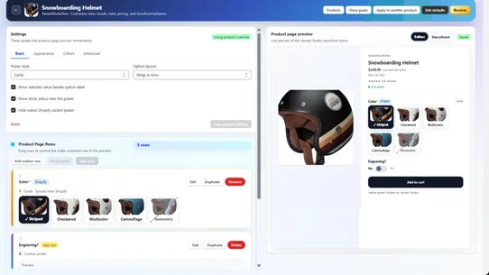 Variant Studio screenshot