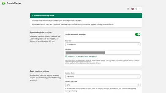 SzámlaMester screenshot