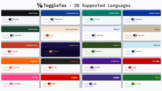 ToggleTax screenshot