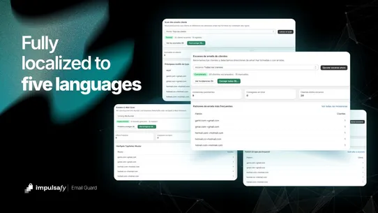 Impulsafy ‑ Email Guard screenshot