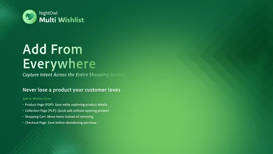 NightOwl Multi Wishlist screenshot