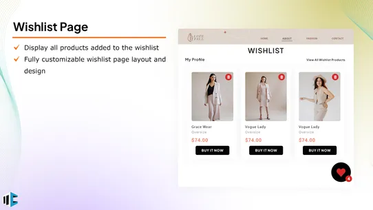 Wishy Wishlist App screenshot