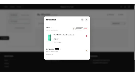WishBind: Wishlist App screenshot