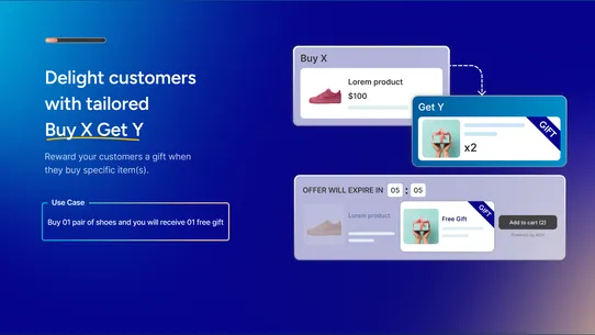 AOV Free Gift Buy X Get Y BOGO screenshot