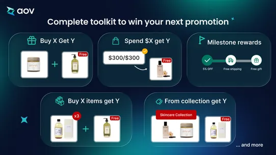 AOV.ai Free Gifts BOGO &amp; BXGY screenshot