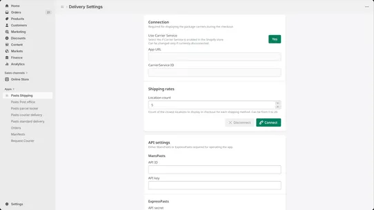 Pasts Shipping screenshot
