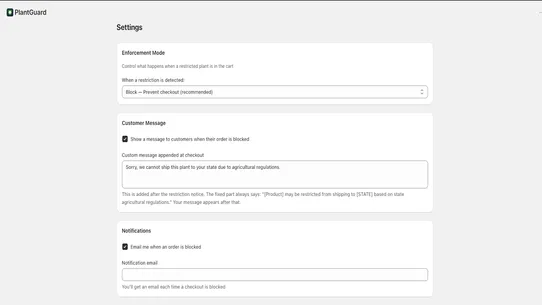 PlantGuard screenshot