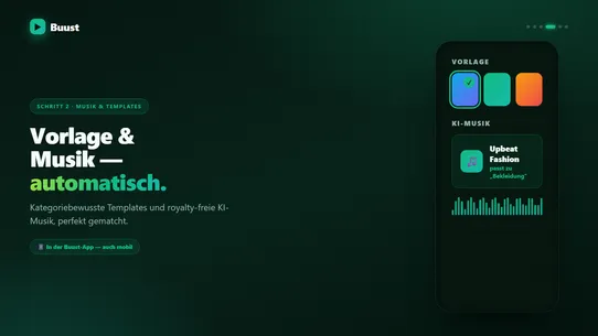 Buust KI UGC Video Maker Sales screenshot