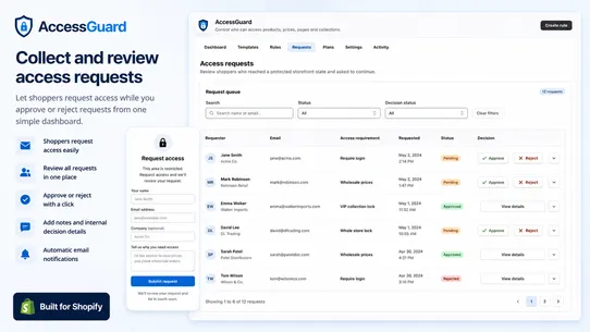 AccessGuard ‑ Visibility Rules screenshot