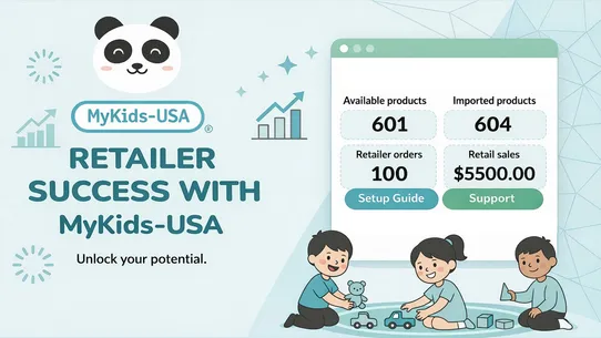 MyKids‑USA Retailer App screenshot