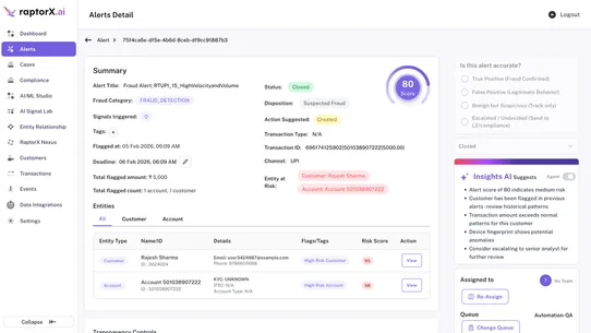 raptorX screenshot