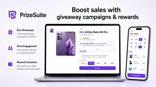 PrizeSuite screenshot