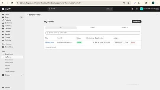 Smart Formly ‑ Form Builder screenshot