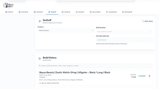 MakersStuff screenshot