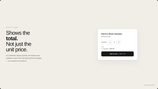 PriceButton screenshot