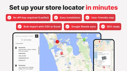 Stockist Maps: Store Locator screenshot