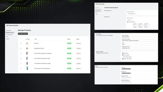 Product Bundle ‑ Soronix screenshot