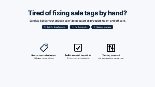 SaleTag: Auto Sale Tags screenshot