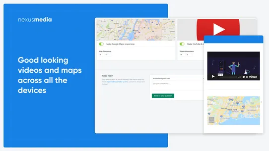 Easy Responsive Videos &amp; Maps screenshot