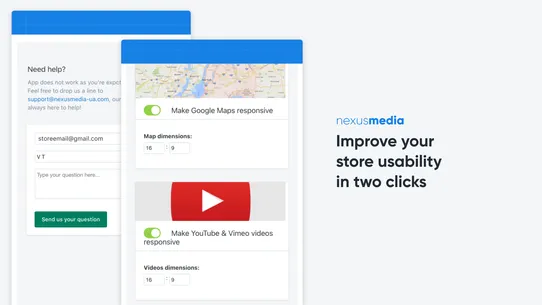 Easy Responsive Videos &amp; Maps screenshot