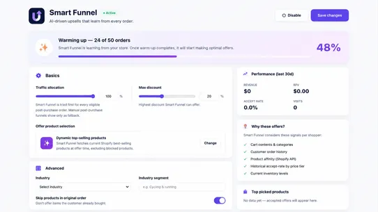 Upsellmate screenshot
