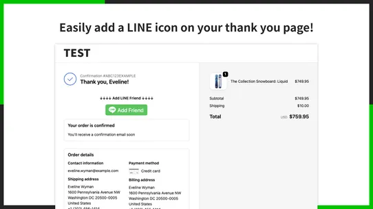 UR: Smart Thanks LINE Icon screenshot