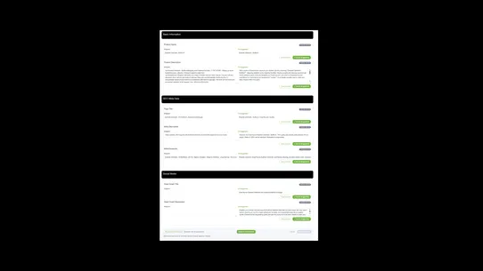 CataSEO screenshot