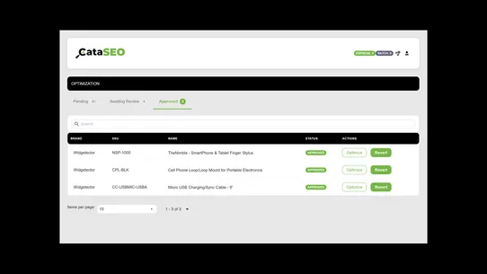 CataSEO screenshot