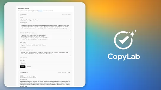 CopyLab screenshot