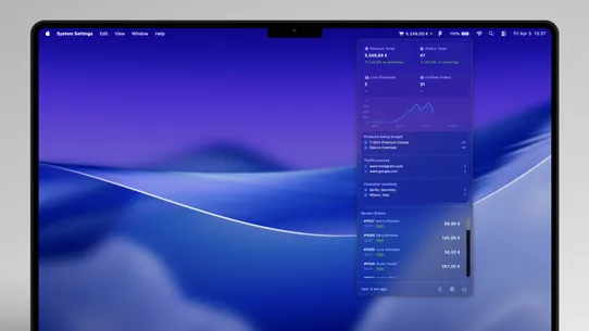 Tally: Sales Bar for Mac screenshot