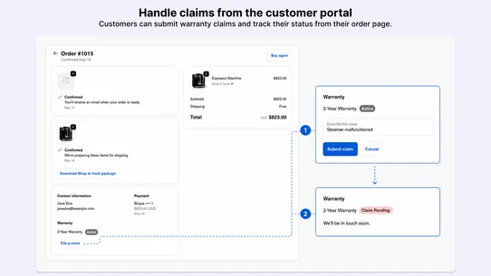 FlowWarranty screenshot