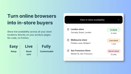 ComercIA Stock Near Me screenshot